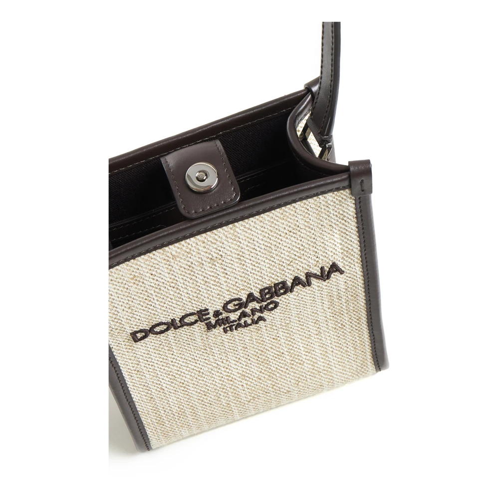 Dolce & Gabbana Stijlvolle Tassen Collectie Beige Heren