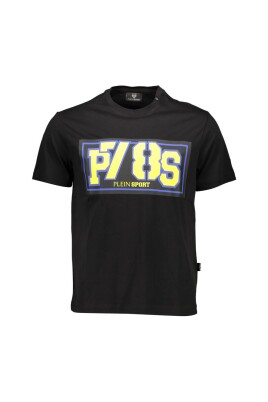 sort-bomuld-herre-t-shirt
