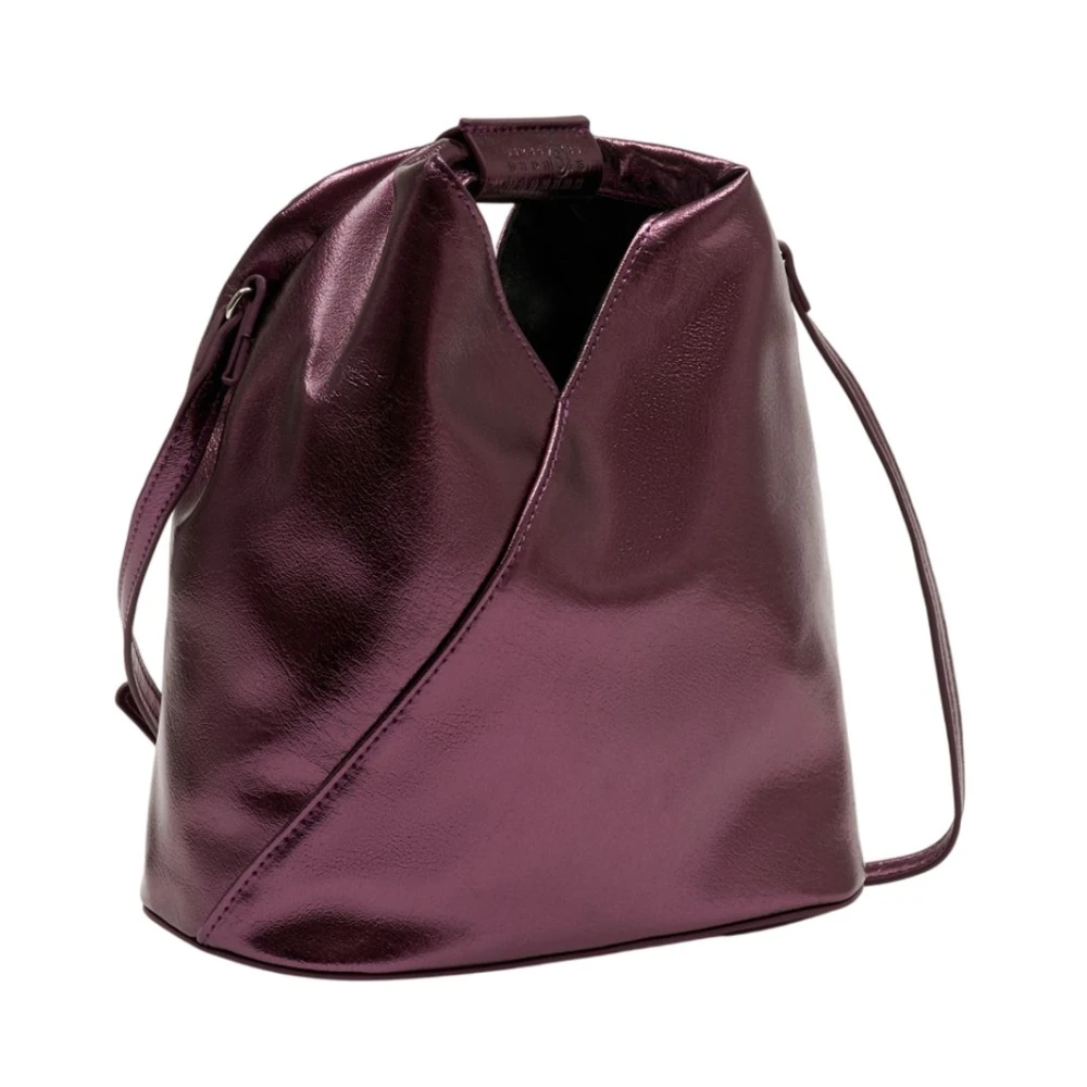 Mm6 Maison Margiela Women's Purple Handbags, One Size, Japanese Crossbody Bag