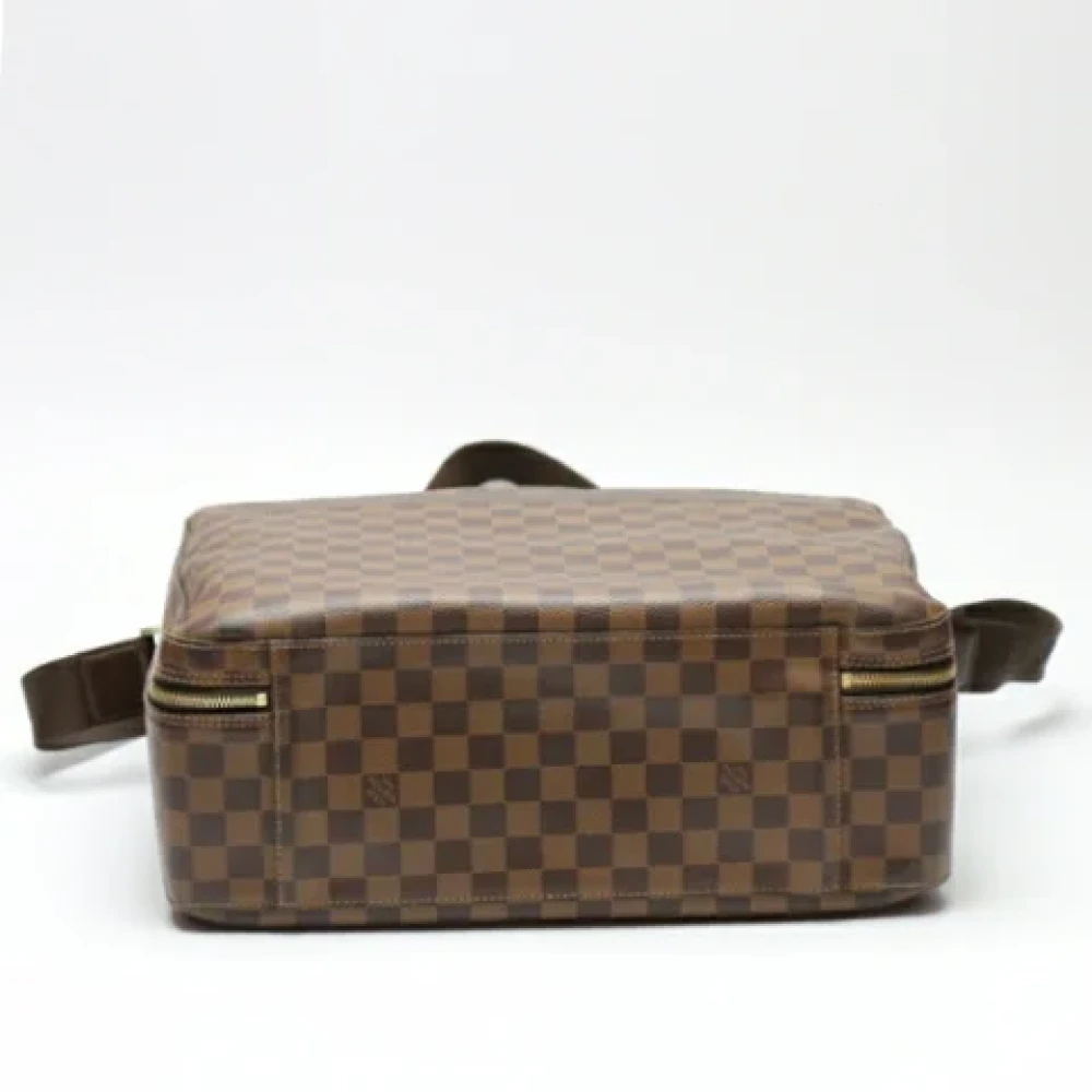 Louis Vuitton Vintage Pre-owned Fabric shoulder-bags Brown Dames