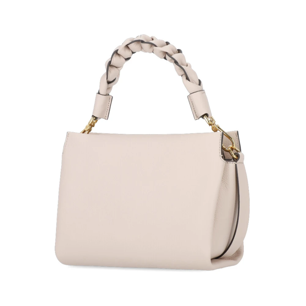 Coccinelle Beige Leren Schoudertas Beige Dames