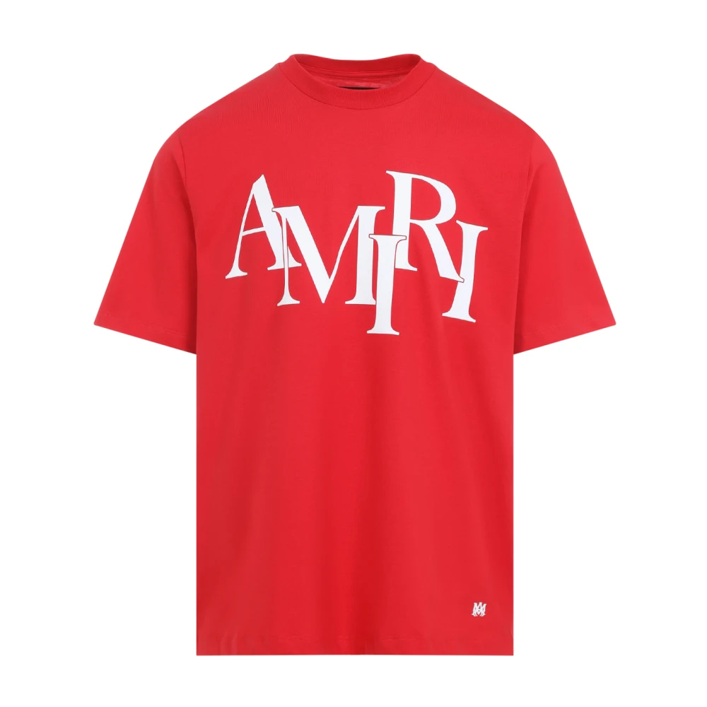 Amiri - Tops > T-Shirts - Red - Amiri - Modalova