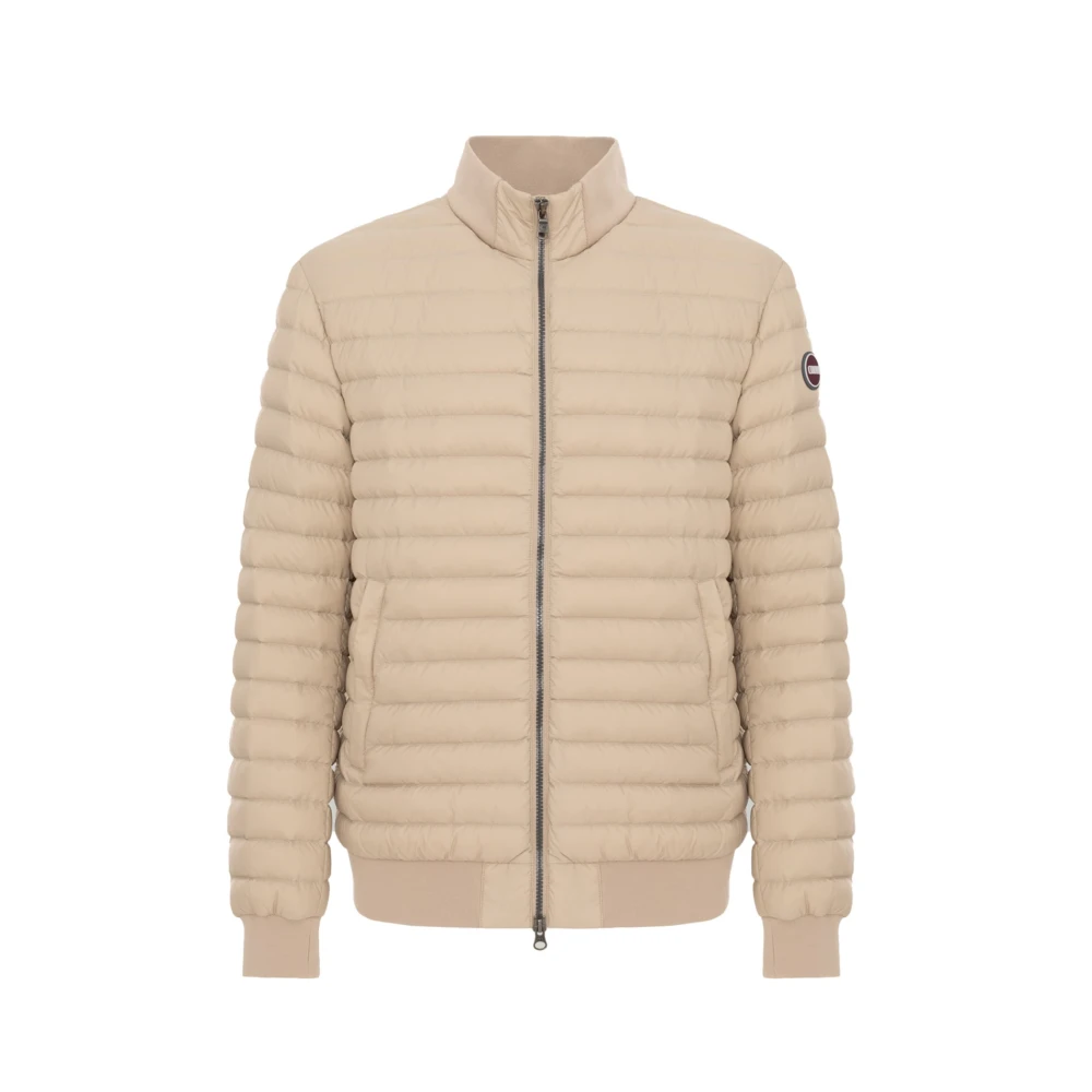 Colmar Veren Bomber met Gebreide Details Beige Heren