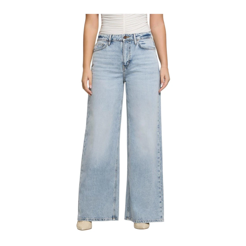 Guess - Jeans > Wide Jeans - Blue - Guess - Modalova