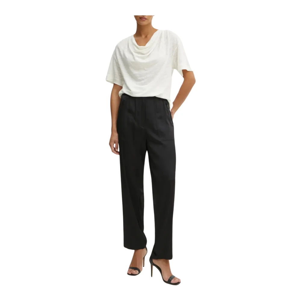 pinko Zwarte Limousine Broek Black Dames