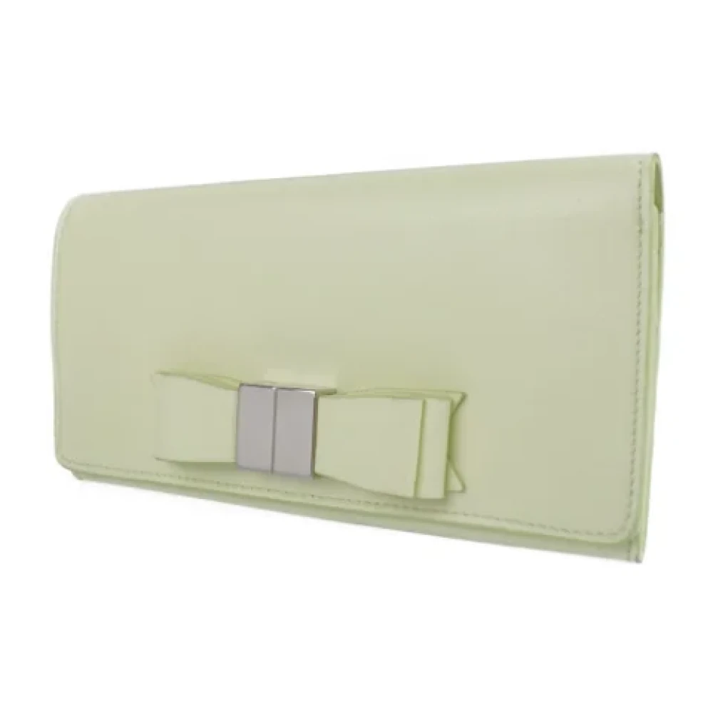 Balenciaga Vintage Pre-owned Leather wallets Yellow Dames