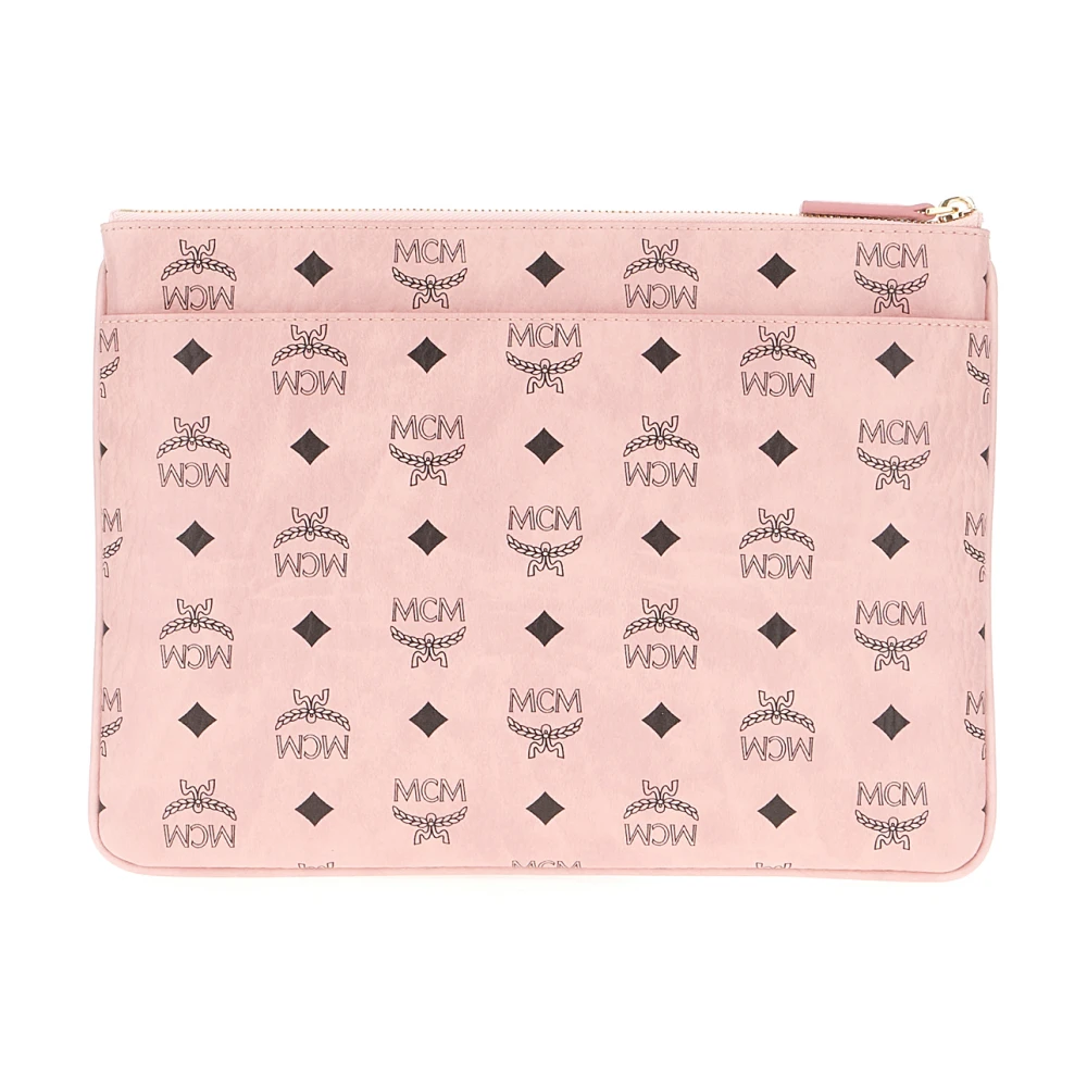 MCM Stijlvolle Clutch Tas voor Vrouwen Pink Dames