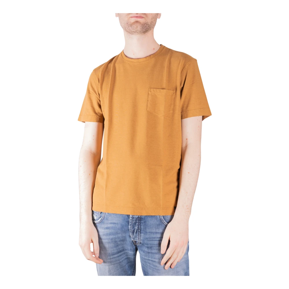 Drumohr Klassiek Heren T-shirt Orange Heren