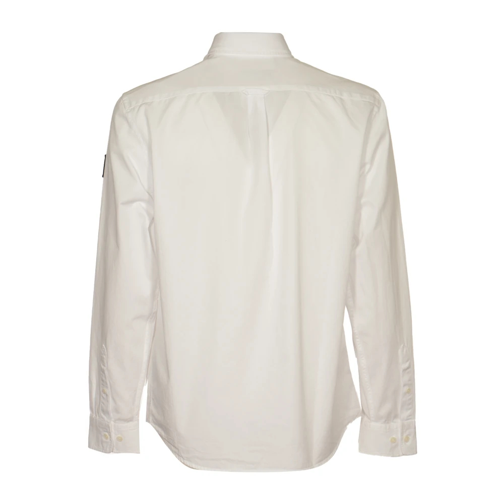 Belstaff Witte Schaal Shirt White Heren
