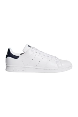 Vita Läder Sneakers Herr