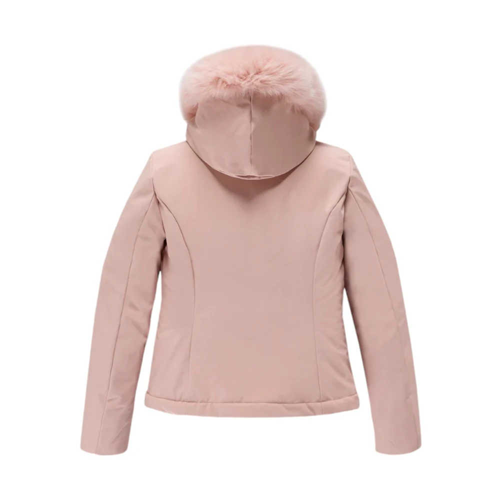 RefrigiWear Stijlvolle Winterjas Pink Dames
