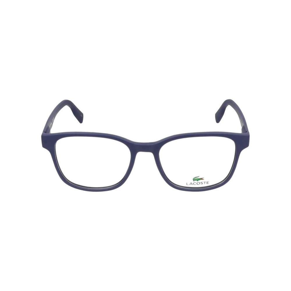Lacoste Men's Blue Glasses, 54 Mm, Matte Eyeglasses Stylish Model