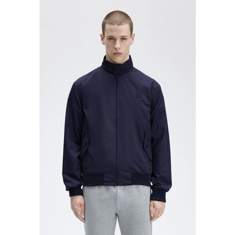Fred Perry Klassieke Harrington Jack Navy Blue Heren