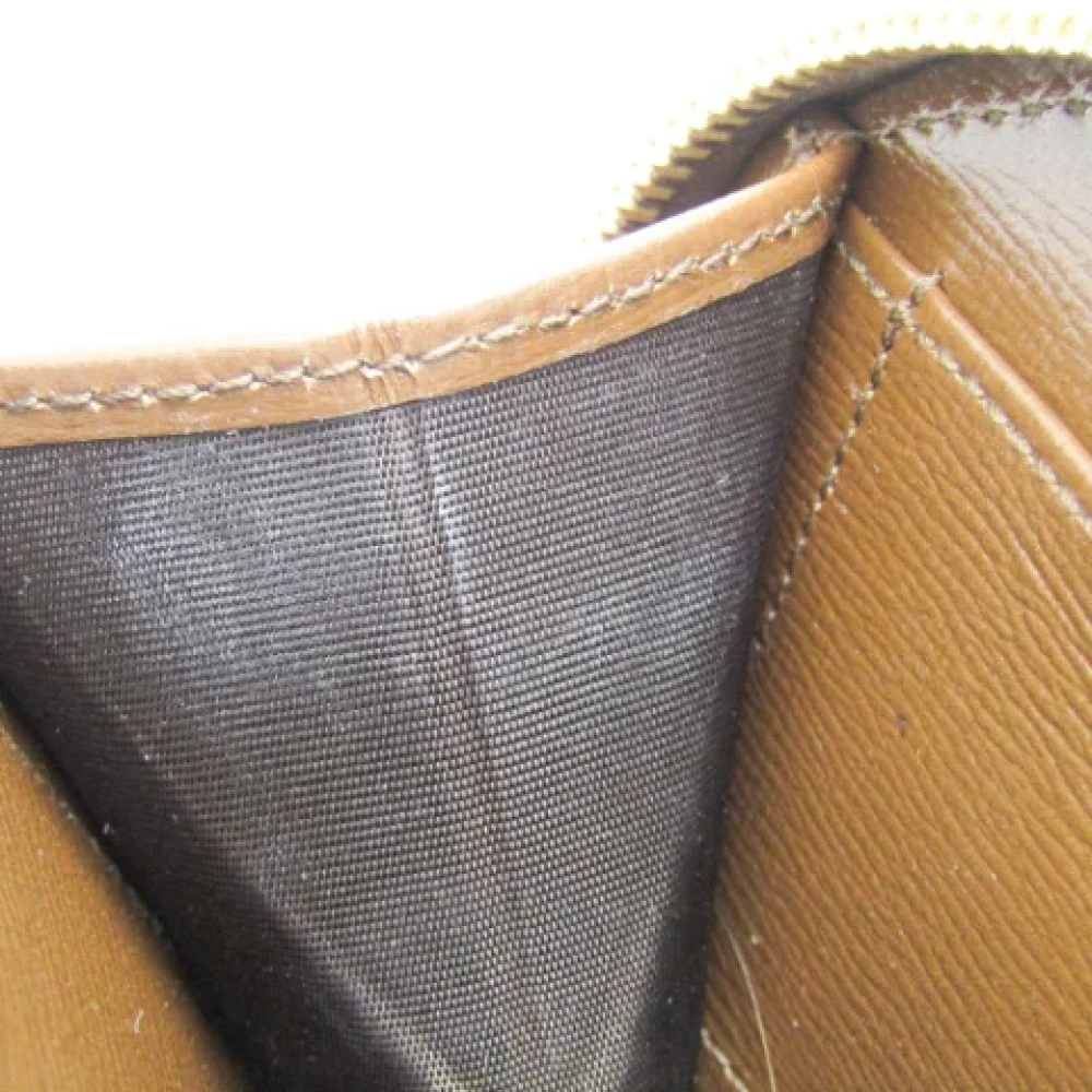 Gucci Vintage Pre-owned Canvas wallets Brown Dames