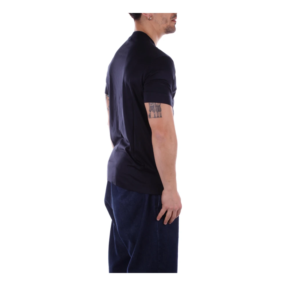 Emporio Armani T-Shirts Blue Heren