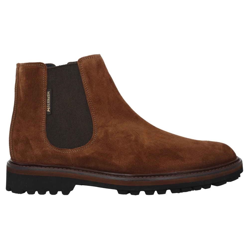 Mephisto Herr Brun Skor 40 Eu, Läder, Chelsea Boot