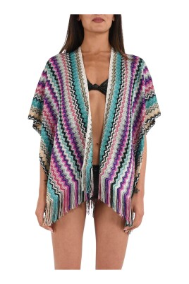 multicolor-fringed-viscose-poncho
