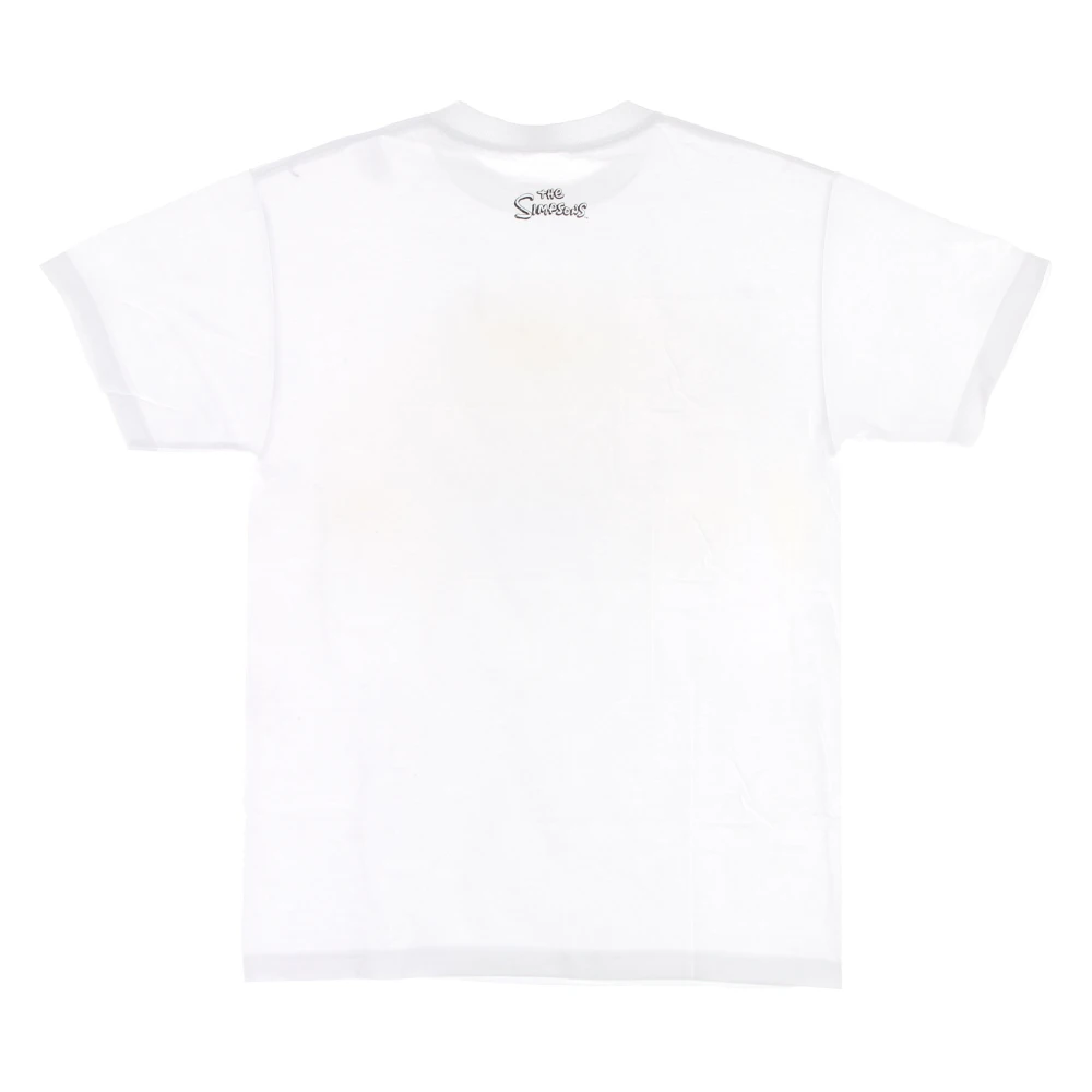 Market Simpsons Devil Arc Tee Wit T-Shirt White Heren