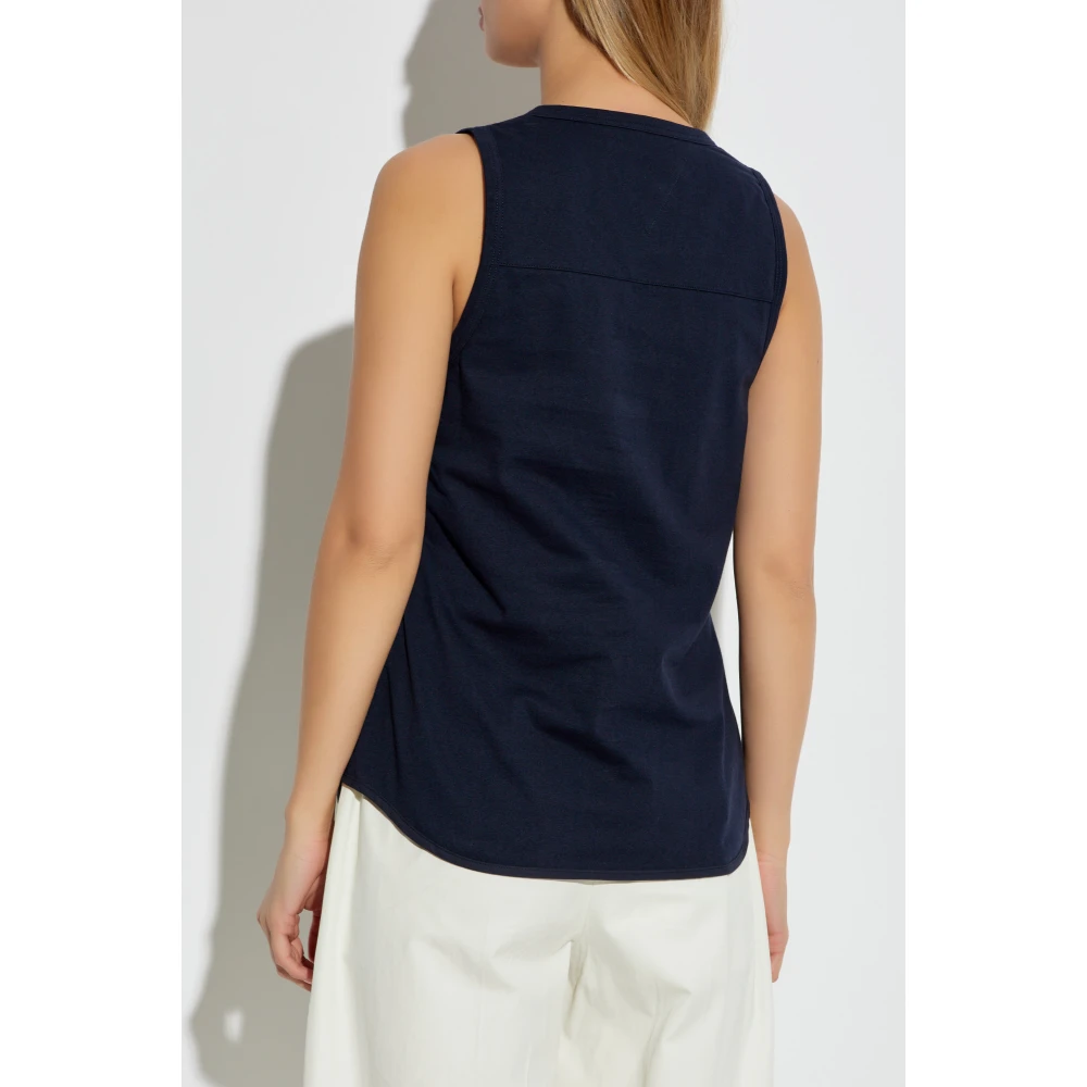 Bottega Veneta Top met sluiting Blue Dames