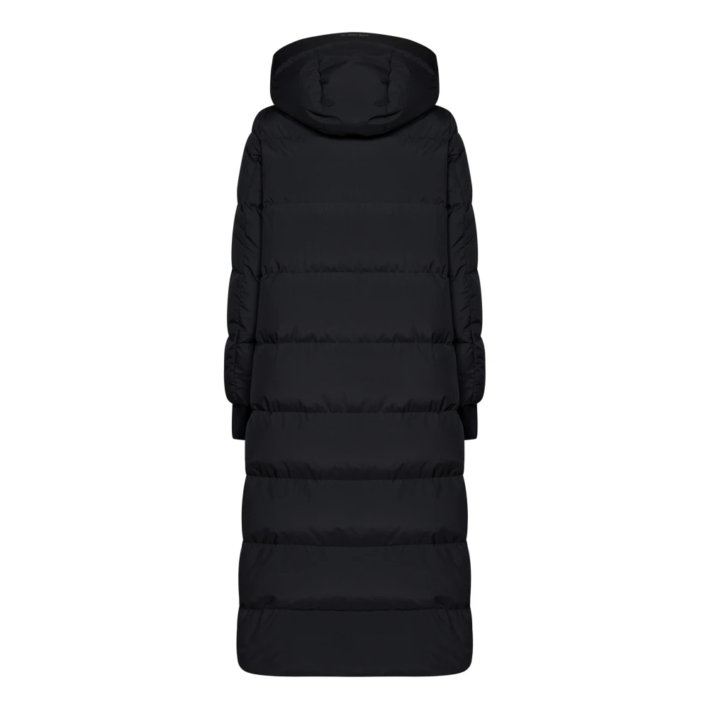 Herno Zwarte jas met Gore-Tex stof Black Dames
