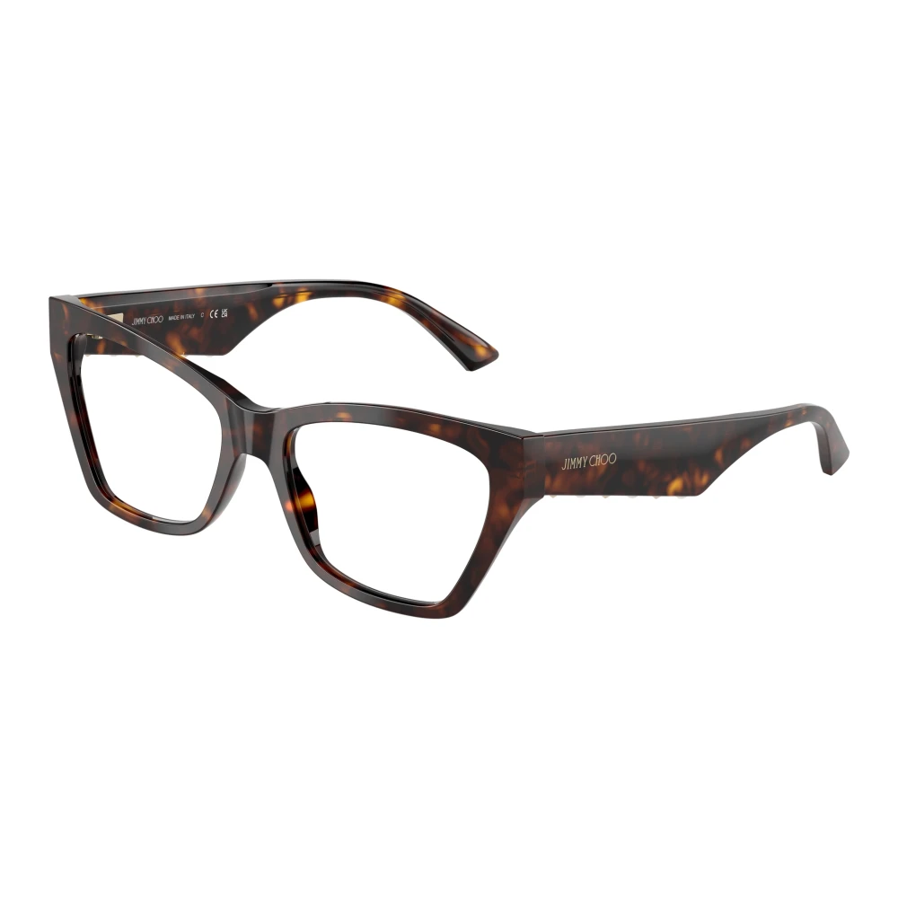 Jimmy Choo Women's Brown Stylish Eyeglasses In Black Medium
