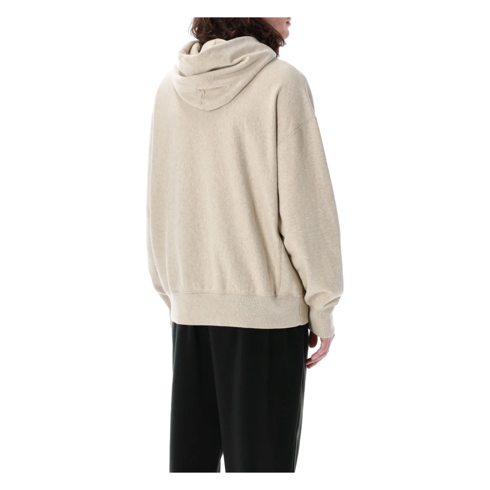 Champion Grijze Melange Gebreide Trui Archief Hoodie Gray Heren