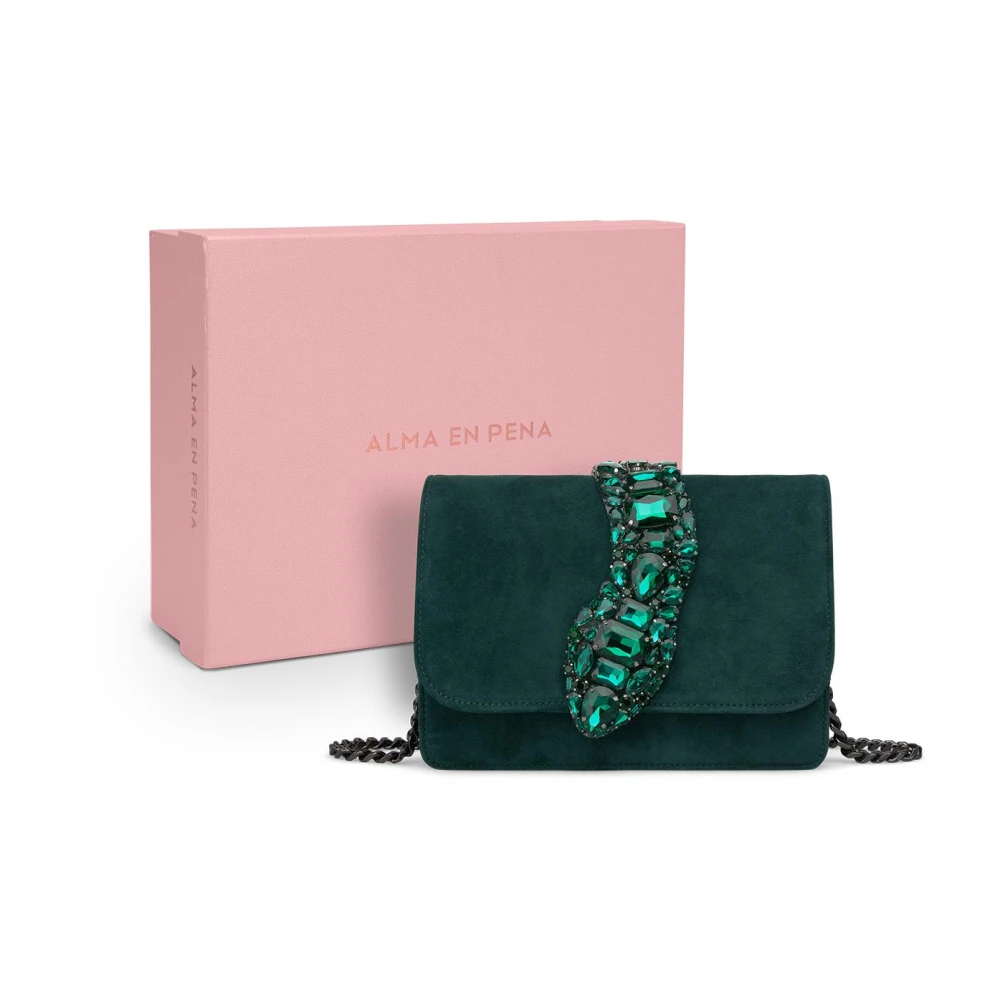 Alma en Pena Slang schoudertas Green Dames
