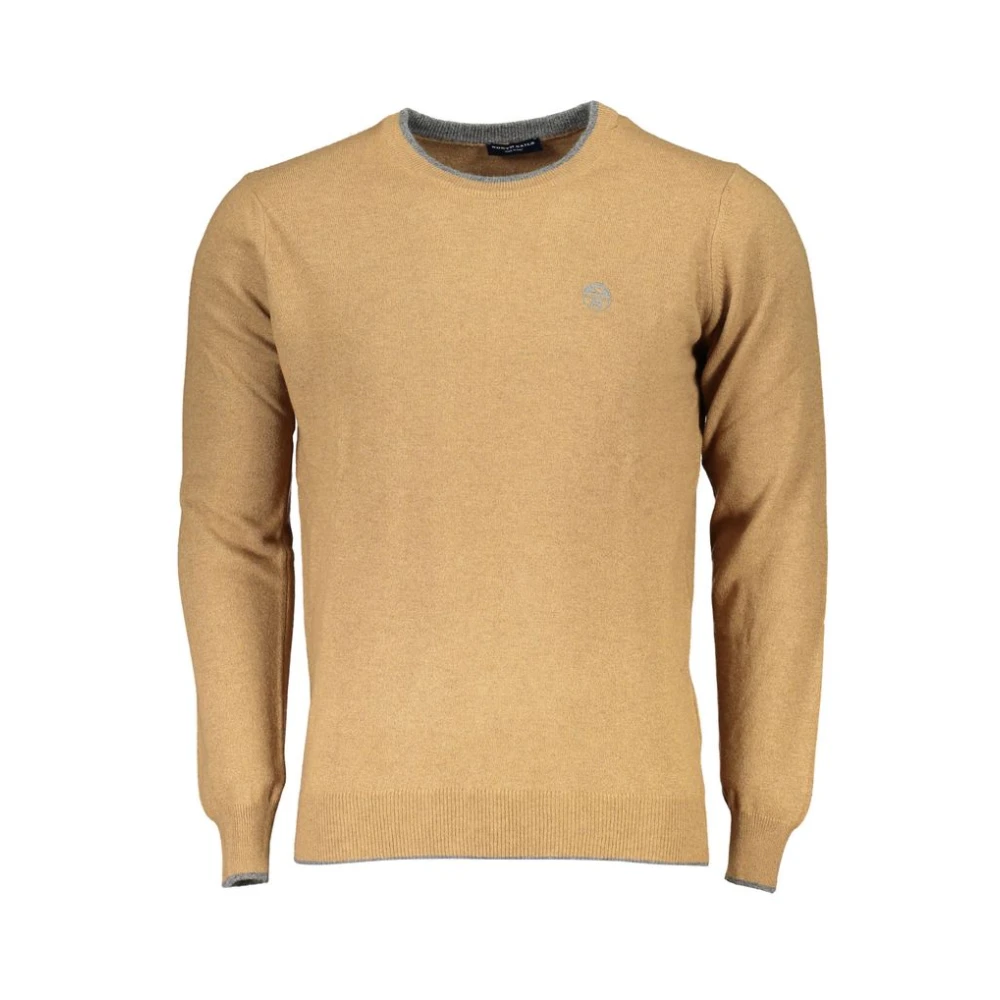 North Sails Men's Brown Polyamide Jumper With Chic Comfort 2XL