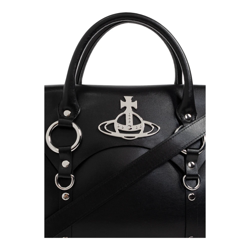Vivienne Westwood Betty Medium Schoudertas Black Dames
