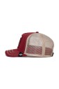 animal-farm-trucker-cap-red-unisex