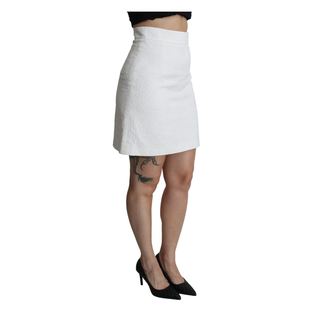 Dolce & Gabbana Short Skirts White Dames