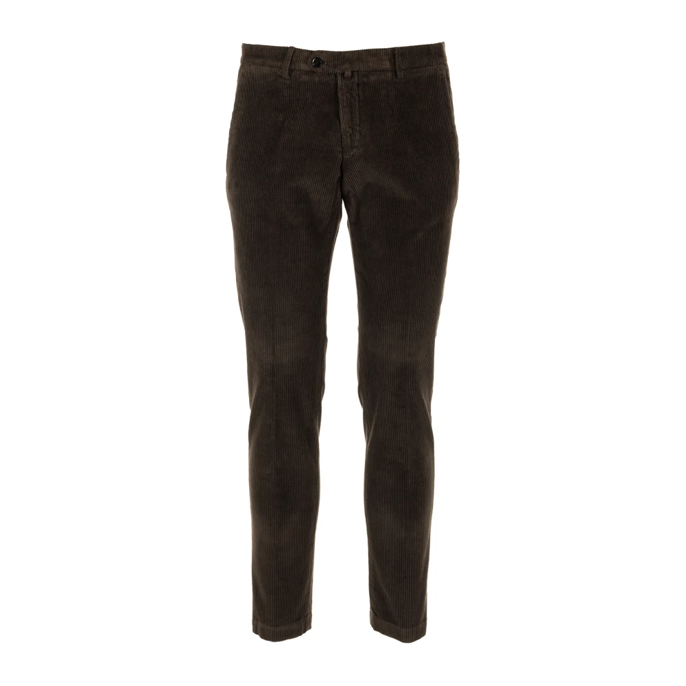Briglia Klassieke Broek Brown Heren