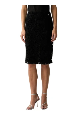 Pencil Lace Midi Skirt