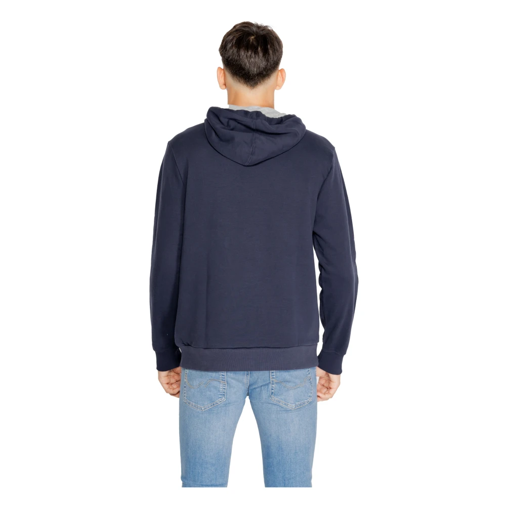 Napapijri Mannen Sweatshirt Herfst Winter Collectie Blue Heren