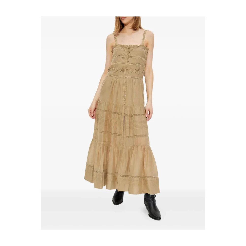 Isabel Marant Étoile Elegante Divine Jurk Beige Dames