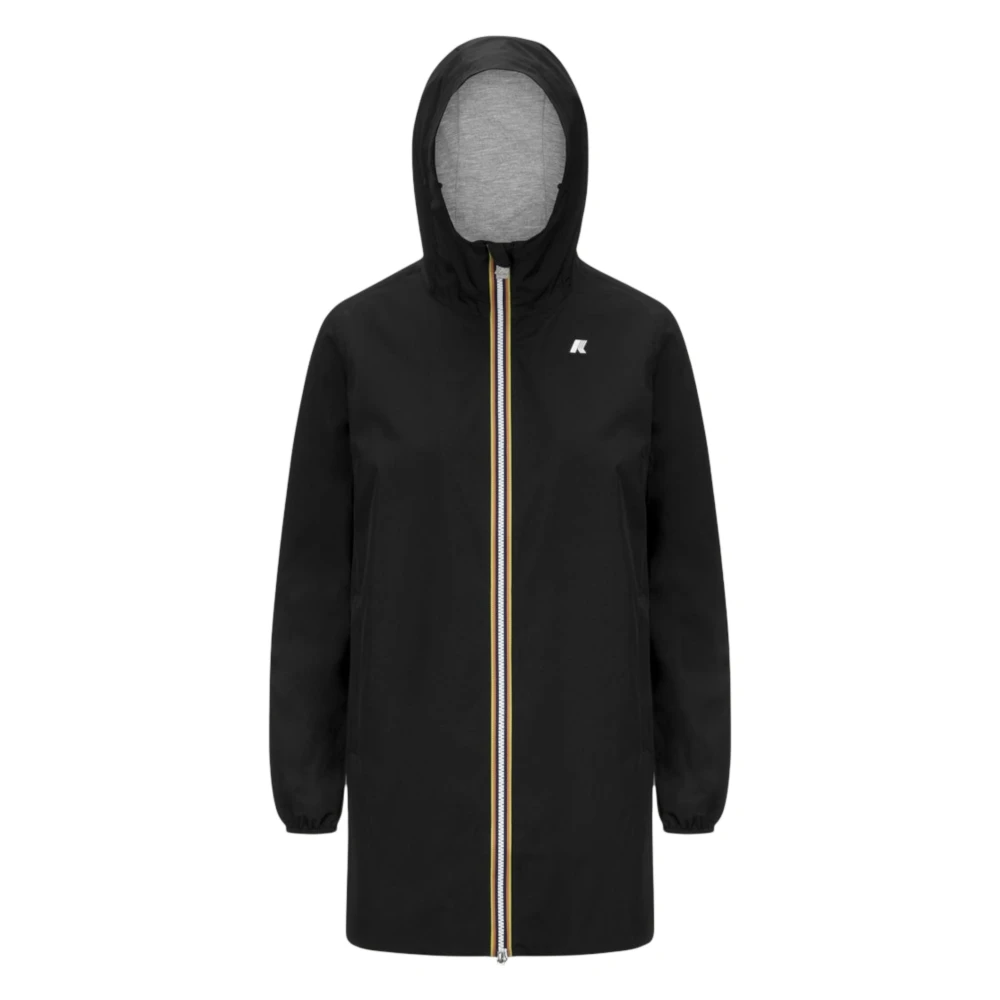 K-Way Donna Nero Sophie Stretch Poly Jersey