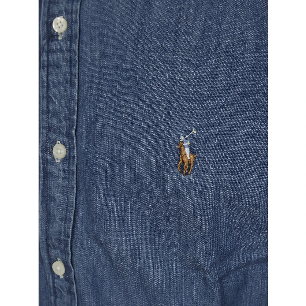Polo Ralph Lauren Twill Overhemd Blue Heren