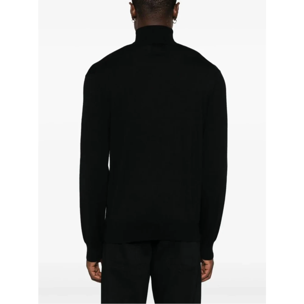 Polo Ralph Lauren Lange Mouw Gebreide Trui Pullover Black Heren