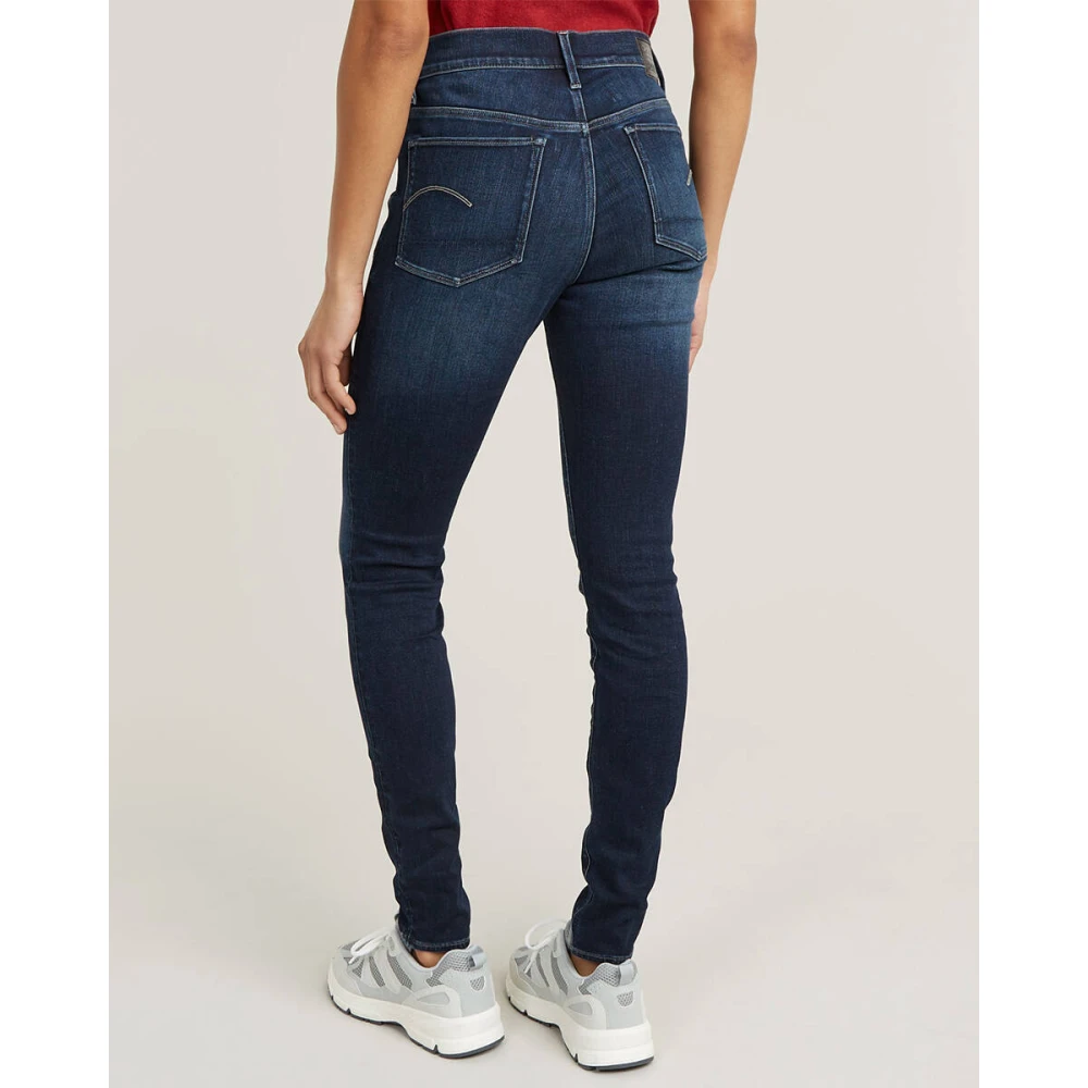 G-Star Skinny Jeans voor Vrouwen Blue Dames