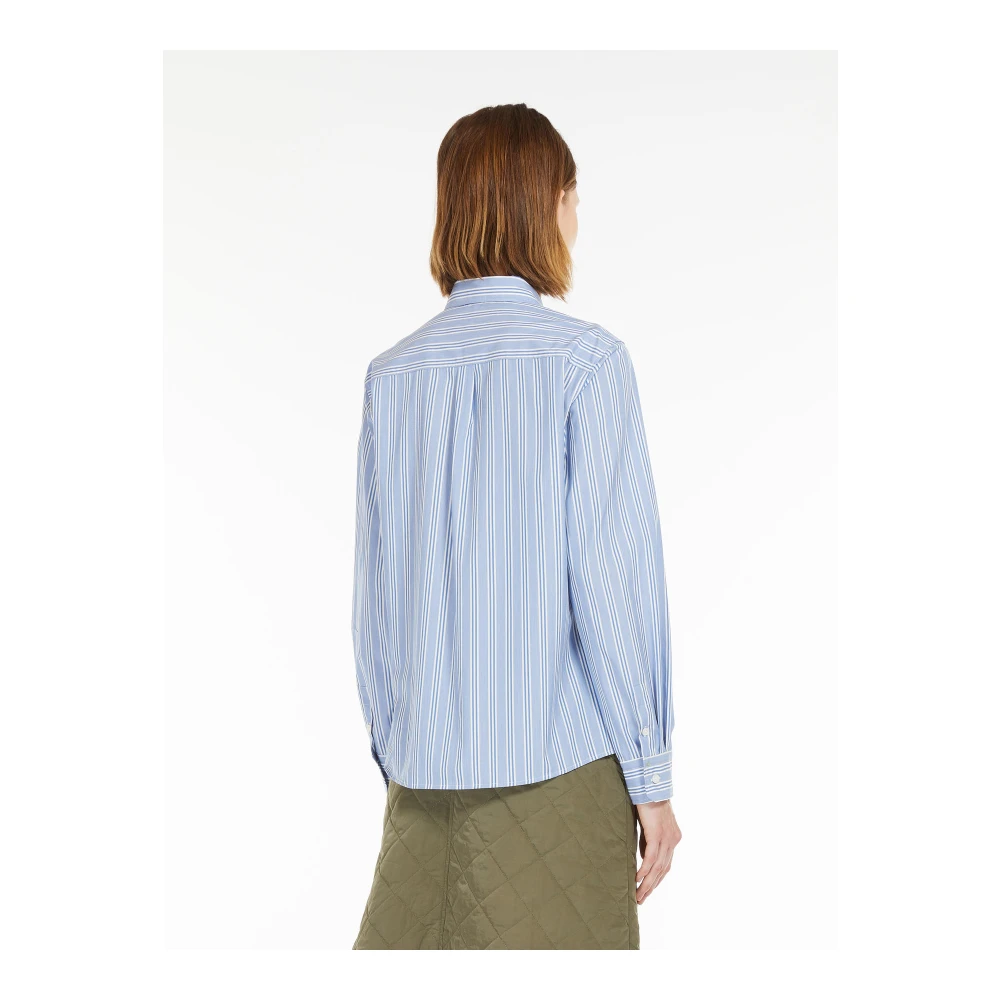 Max Mara Weekend Blouse Bahamas Blue Dames