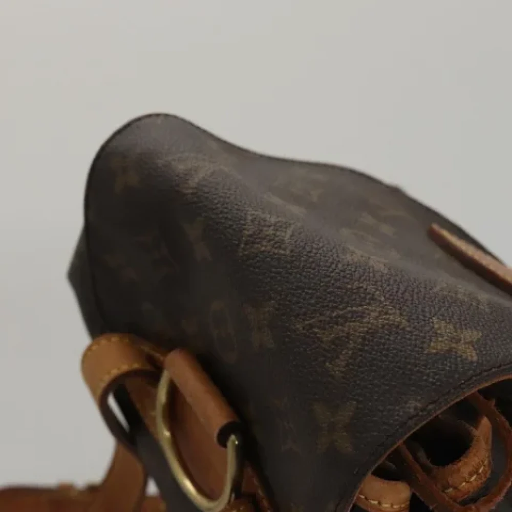 Louis Vuitton Vintage Pre-owned Canvas backpacks Brown Dames