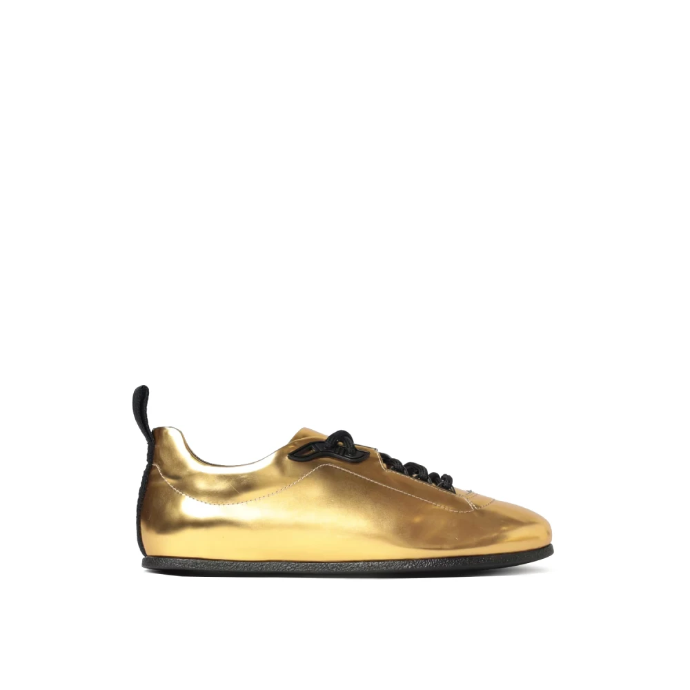Moschino Adrian Deck Loafers Heren Schoenen Geel