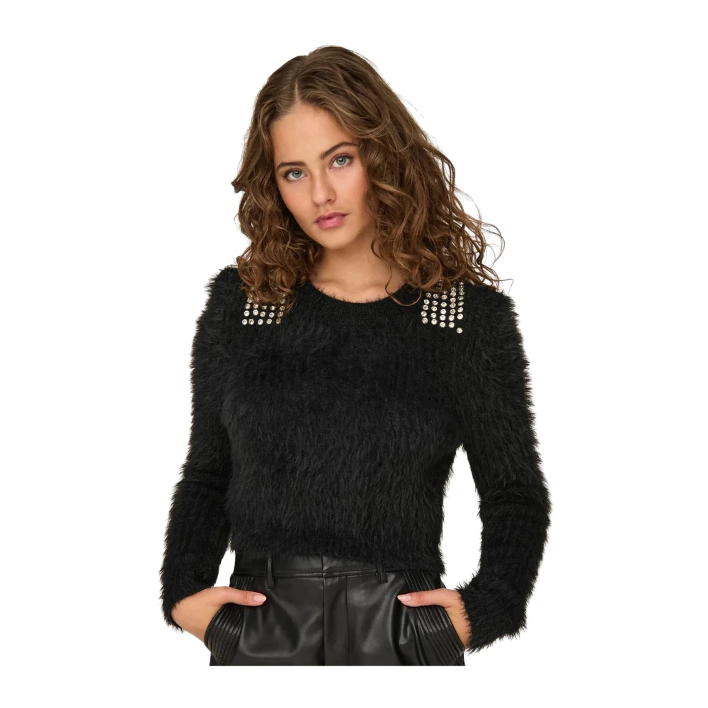 Only Stijlvolle Breigoed Collectie Black Dames