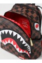 sac-a-dos-mini-requin-echiquier-marron
