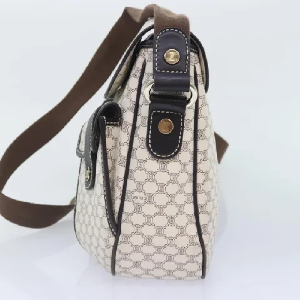 Celine Vintage Pre-owned Leather celine-bags White Dames