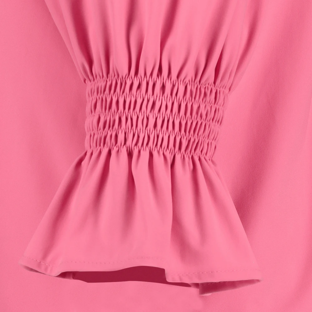 Jane Lushka Stijlvolle Olivia Blouse in Roze Pink Dames