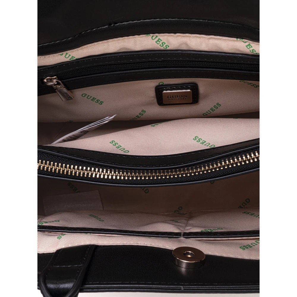 Guess Eco Mietta Society Handtas Black Dames