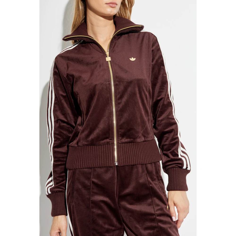 adidas Originals Sweatshirt met logo Brown Dames