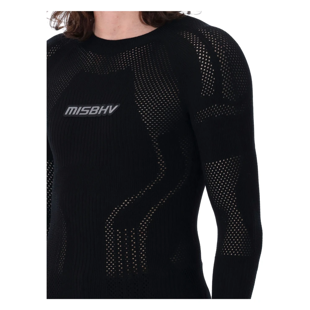 Misbhv Zwart Future Sport Top T-Shirt Black Heren