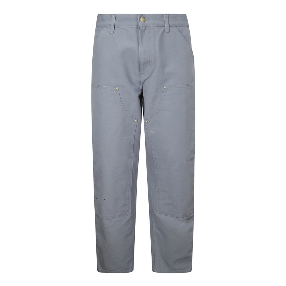 Carhartt WIP Double Knee Pant Dearborn Broek Gray Heren